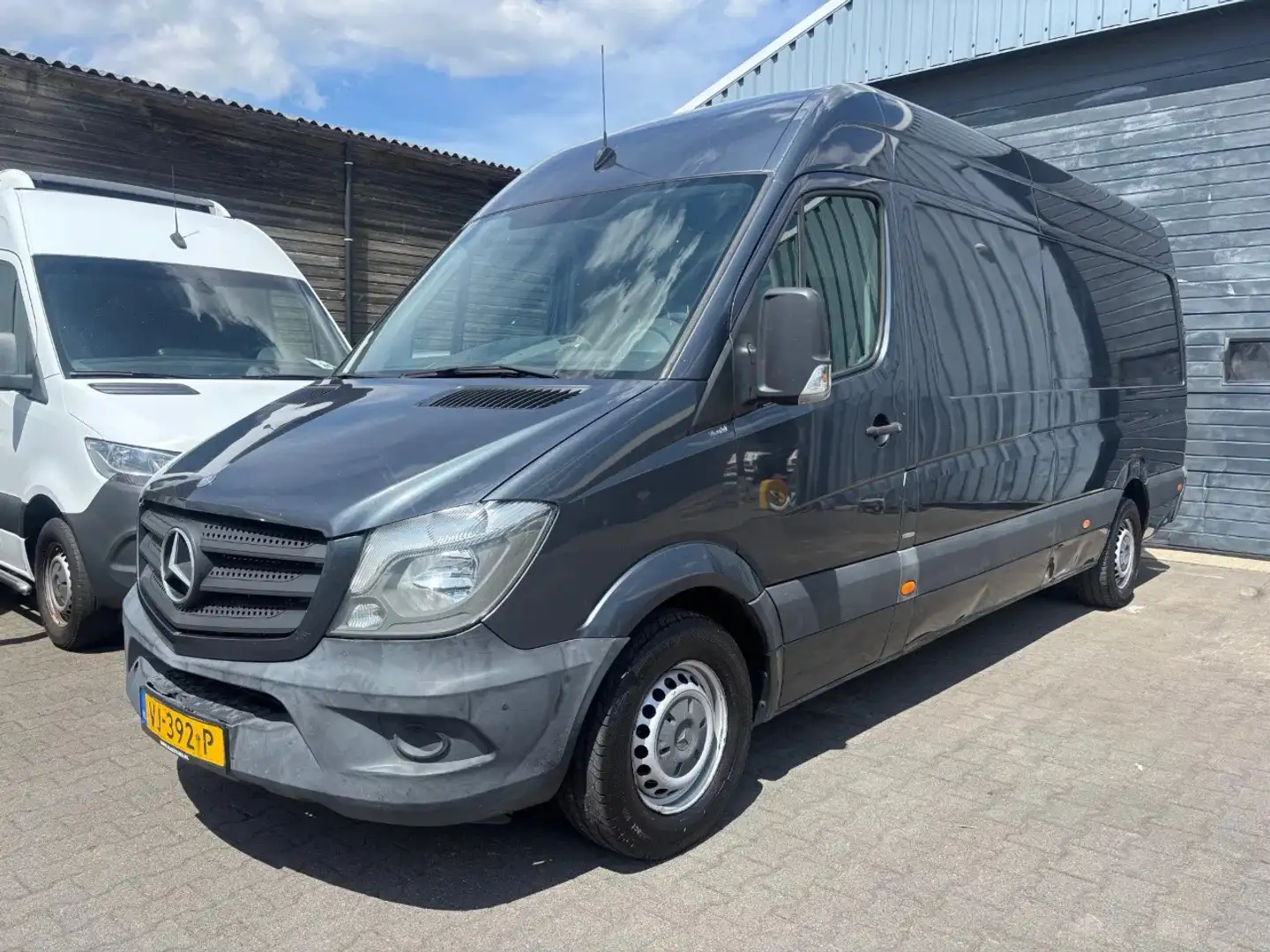 Mercedes-Benz Sprinter 310 CDI 2.2 L3 H2 Automaat Airco Grijs - 1