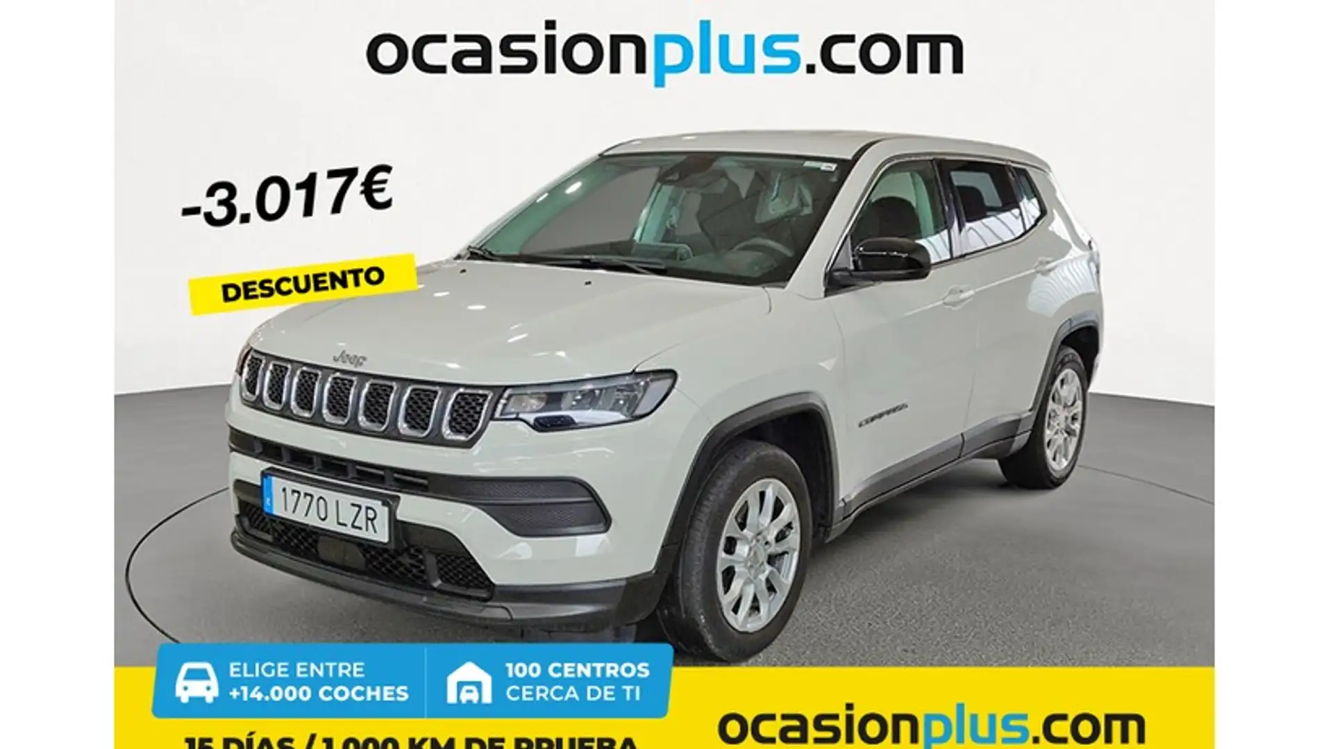 Jeep Compass 1.3 Gse T4 Longitude 4x2 130 Blanco - 1