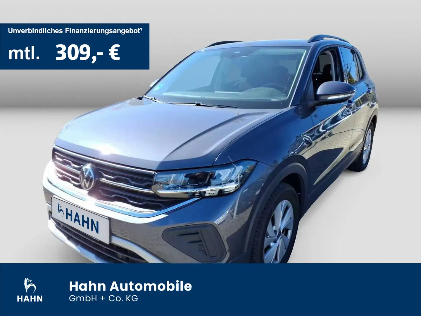 Volkswagen T-Cross 1.0TSI DSG Life IQ.DRIVE AHK ACC Climatr Grau - 1