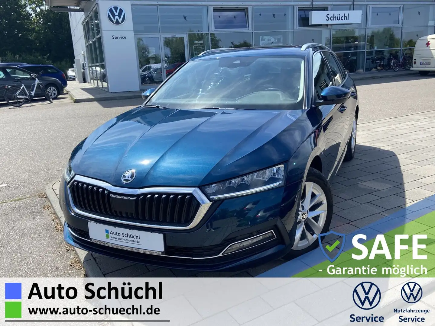 Skoda Octavia Combi 1.0 TSI First Edition AHK+17"+NAVI Blau - 1