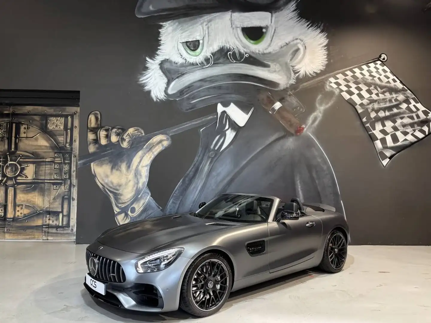 Mercedes-Benz AMG GT Roadster 476 CH Designo Magno - Malus inclus Grijs - 1