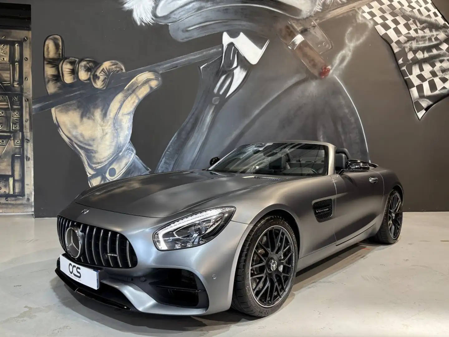 Mercedes-Benz AMG GT Roadster 476 CH Designo Magno - Malus inclus Grijs - 2