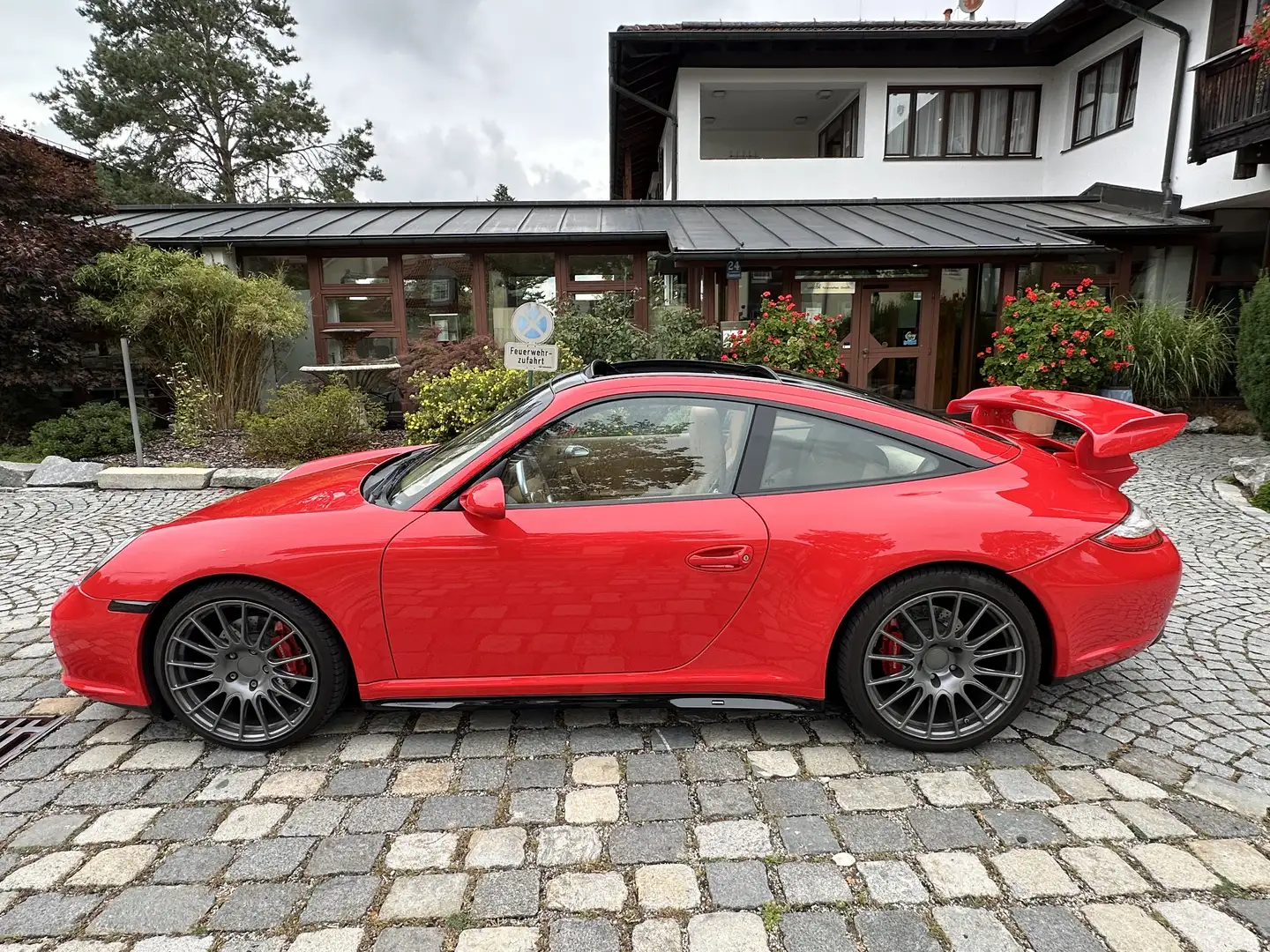 Porsche 997 911 Targa 4S Coupé Moshammer Schalter GT3 Rojo - 2