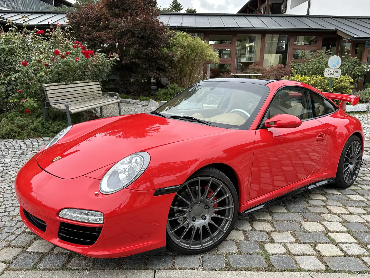 Porsche 997 911 Targa 4S Coupé Moshammer Schalter GT3 Rojo - 1