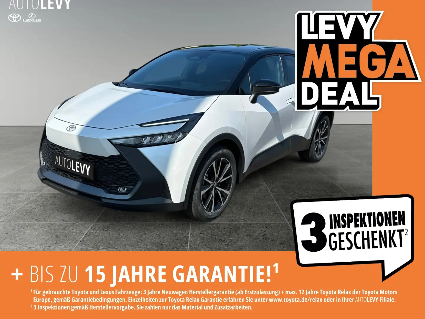 Toyota C-HR 2.0 Hybrid Teamplay *CARPLAY*AA*KAMERA* Alb - 1
