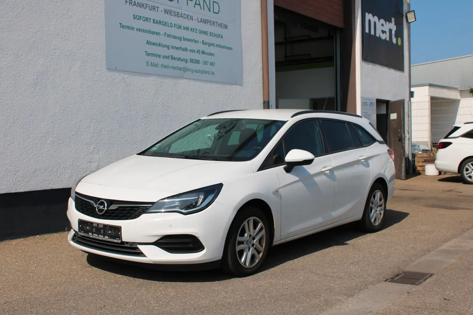 Opel Astra K 1.5 CDTI ST Navi Klima PDC Weiß - 1