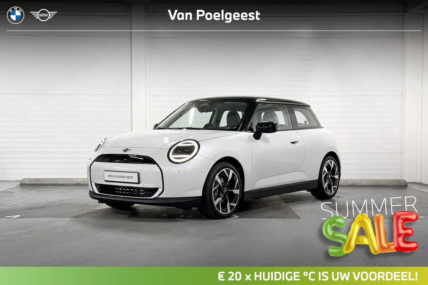 MINI Cooper E | Classic Trim | Pakket S | 18" Slide Spoke Two-To Alb - 1