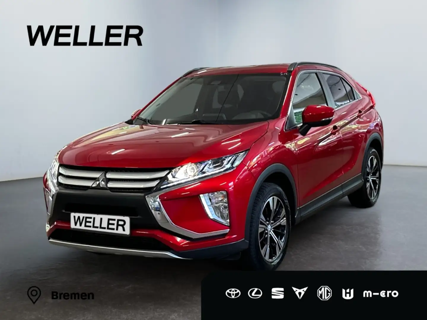 Mitsubishi Eclipse Cross 1.5 T 2WD Spirit *CAM*SHZ*CarPlay* Rood - 1