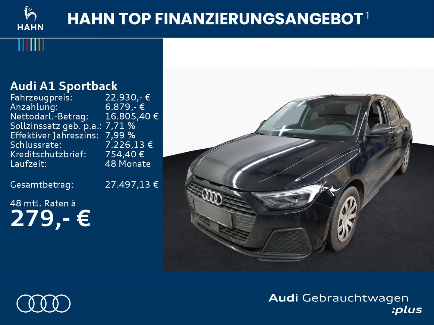 Audi A1 30 TFSI Virtual Carplay PDC Sitzh L Schwarz - 2