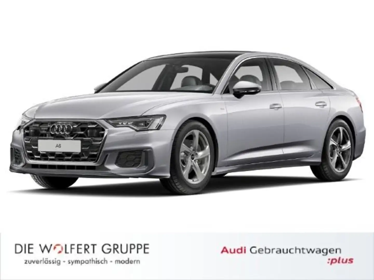 Audi A6 Limousine S line 45 TFSI quattro S tronic *WINTERR Silber - 1