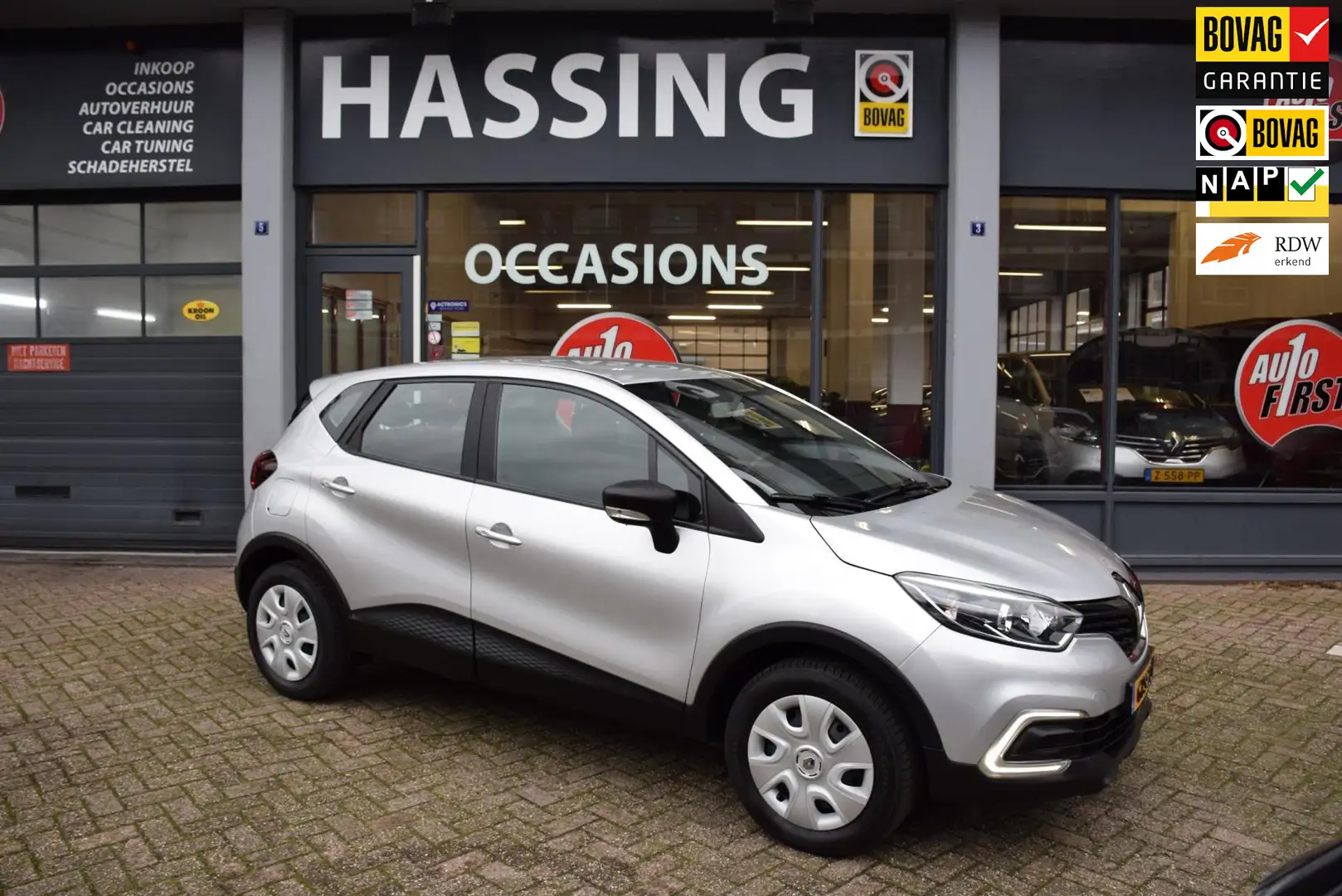 Renault Captur 0.9 TCe Life, Climatronic, Radio-MP-3, Electrische Gris - 1