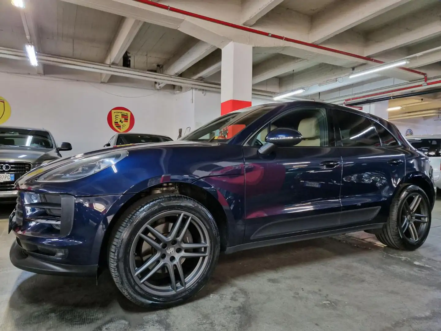 Porsche Macan 2000 CV.245'' PASM''+CERCHI 20'+UNICO PROPRIETARIO Modrá - 1