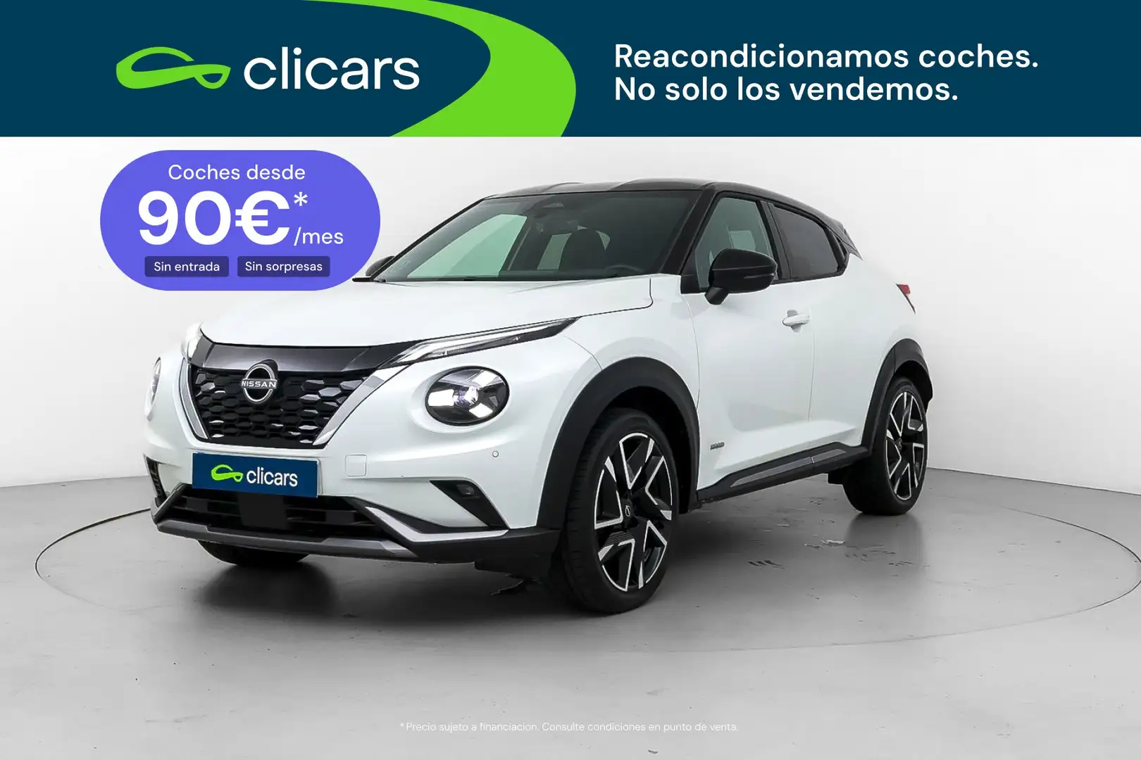 Nissan Juke 1.6 Hybrid N-Design Auto 105kW Blanco - 1