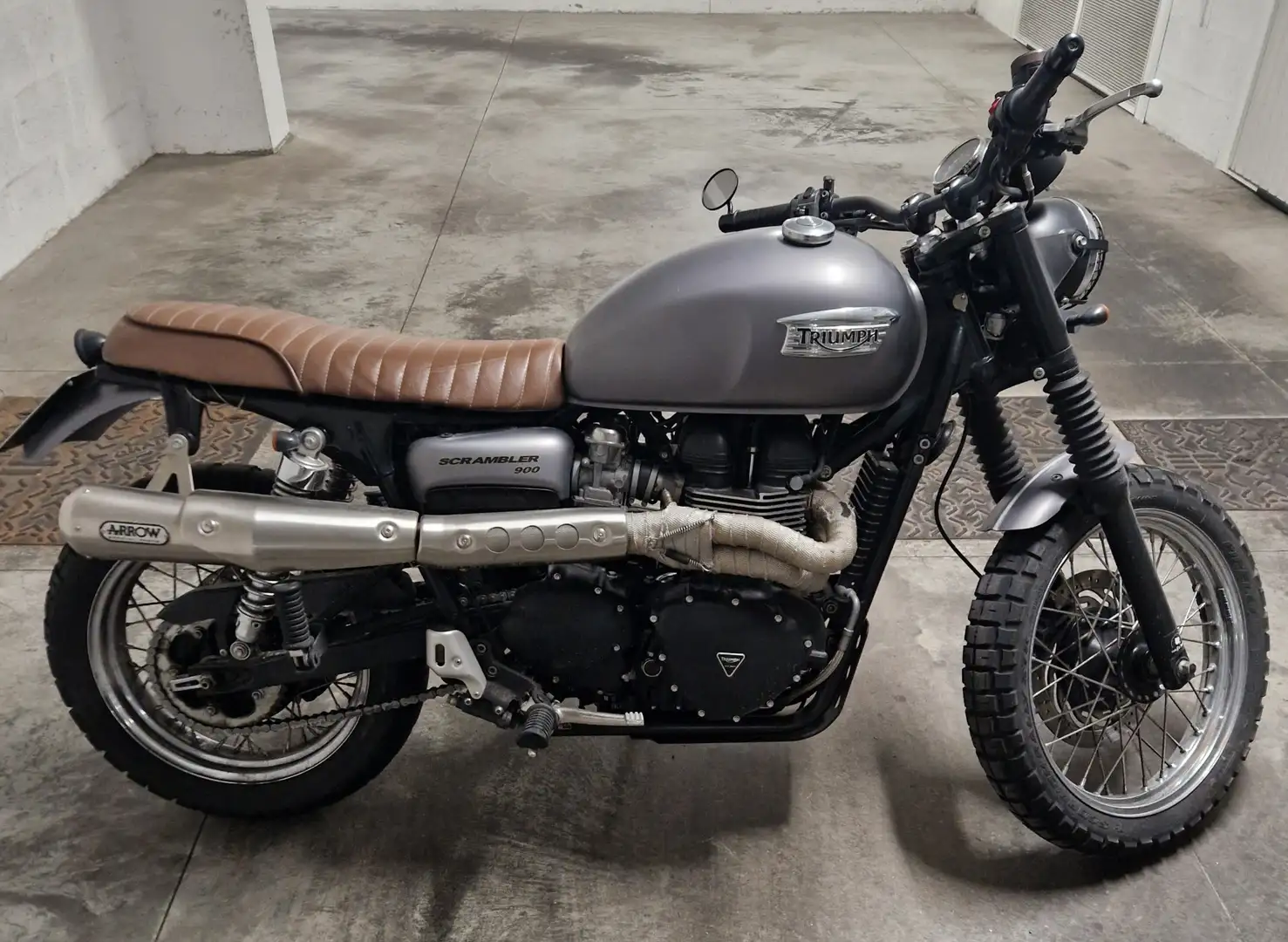 Triumph Scrambler Сірий - 2