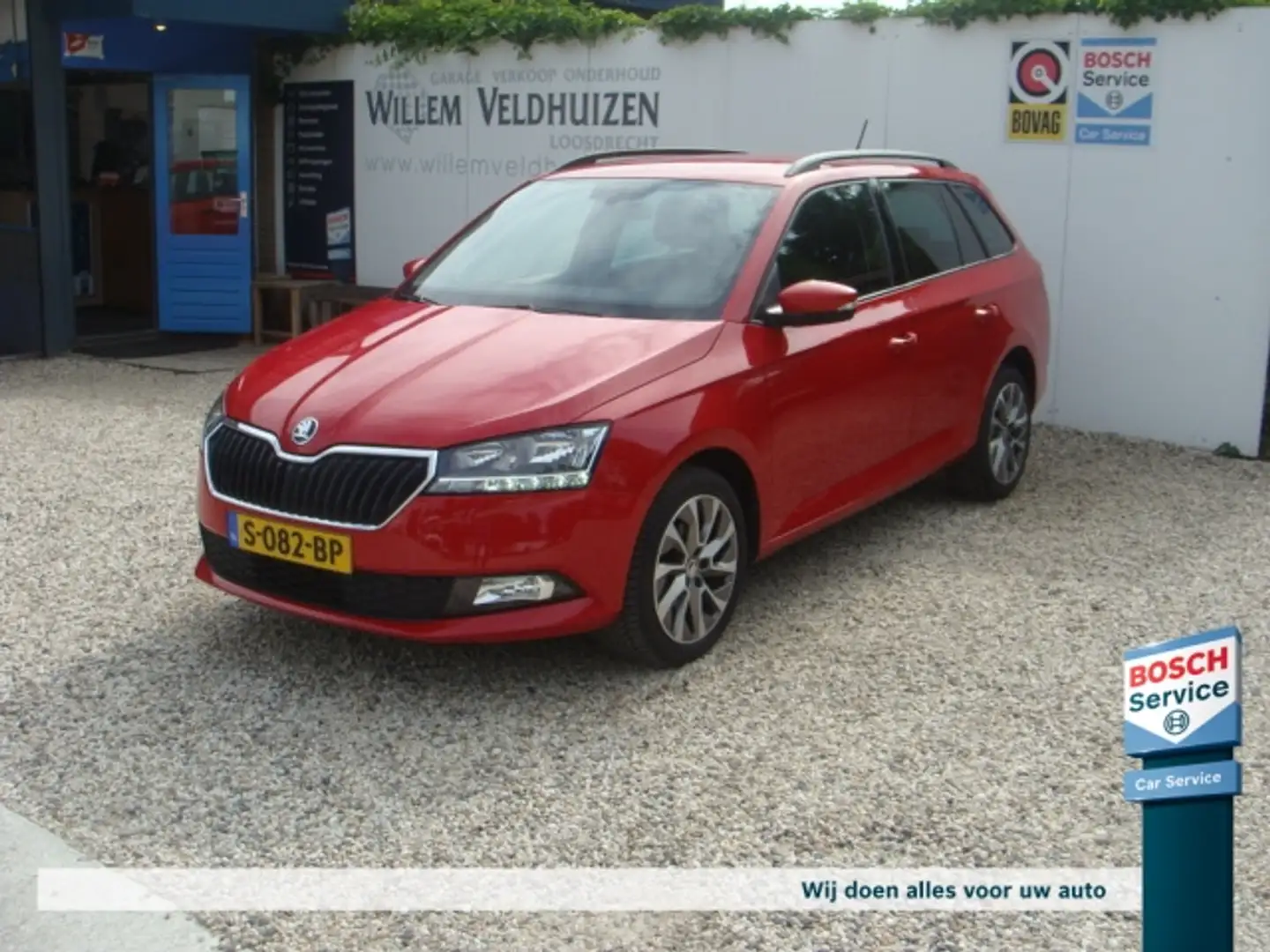 Skoda Fabia Combi 1.0 TSI Greentech Business Edition Rood - 1