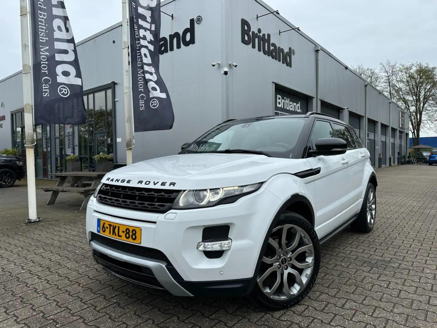 Land Rover Range Rover Evoque 2.0 Si4 4wd Dynamic 2012 *Pano *Leder *Cruise *Nav Bianco - 1