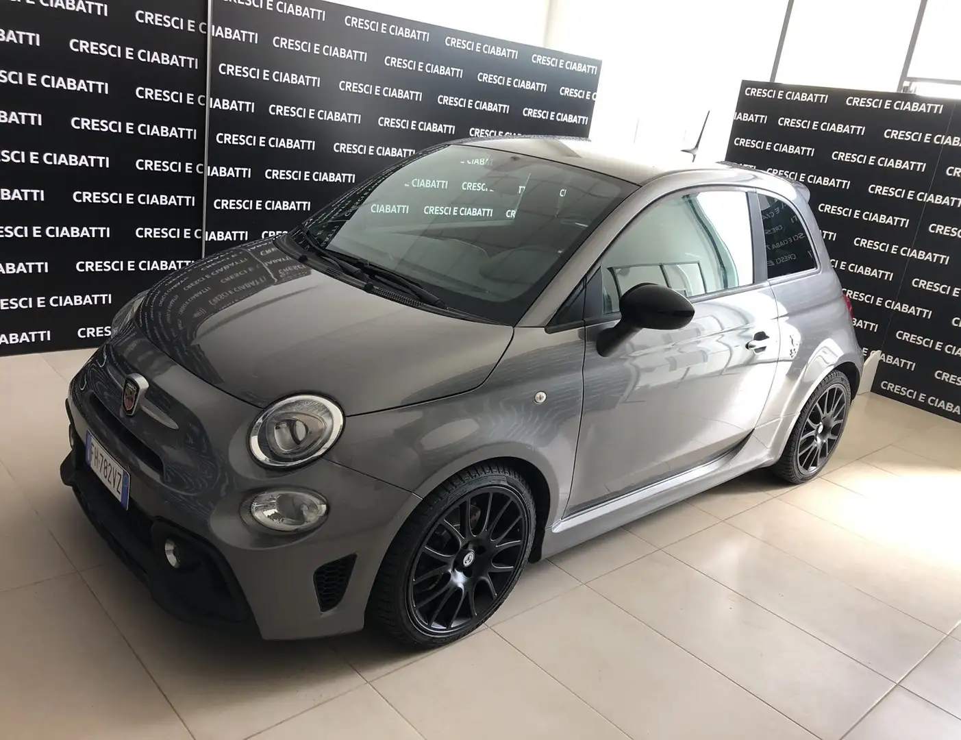 Abarth 595 Pista 1.4 Turbo T-Jet 160 CV Pista Gris - 1
