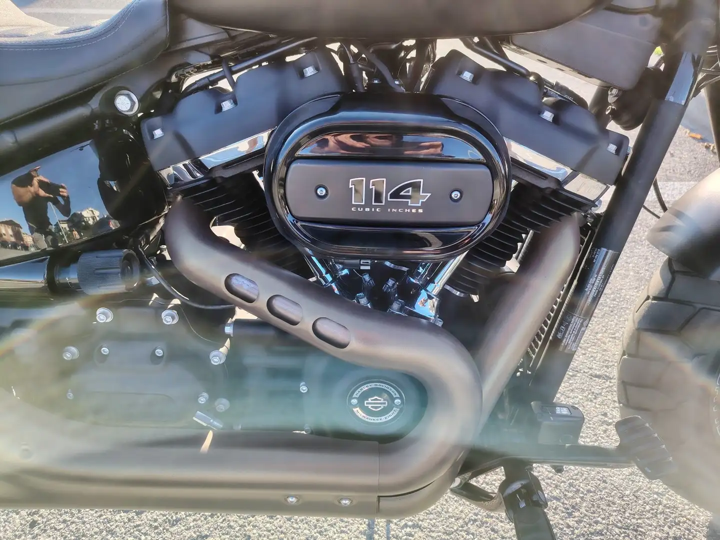 Harley-Davidson Fat Bob Černá - 2