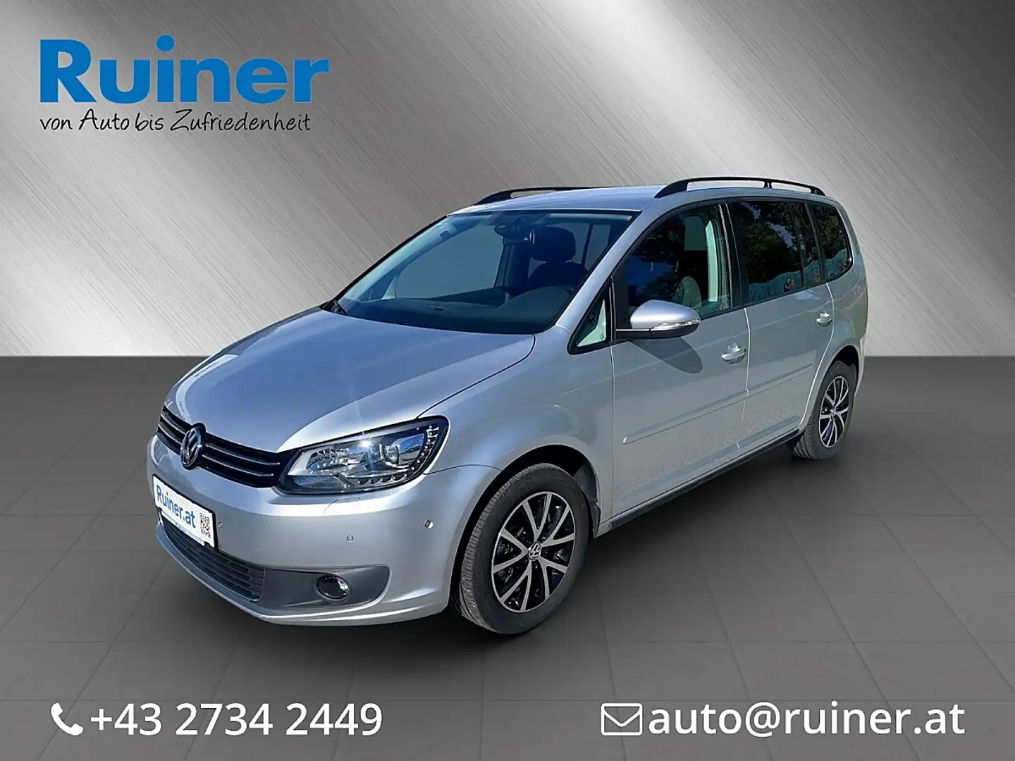 Volkswagen Touran Karat 1,6 BMT TDI Silber - 1