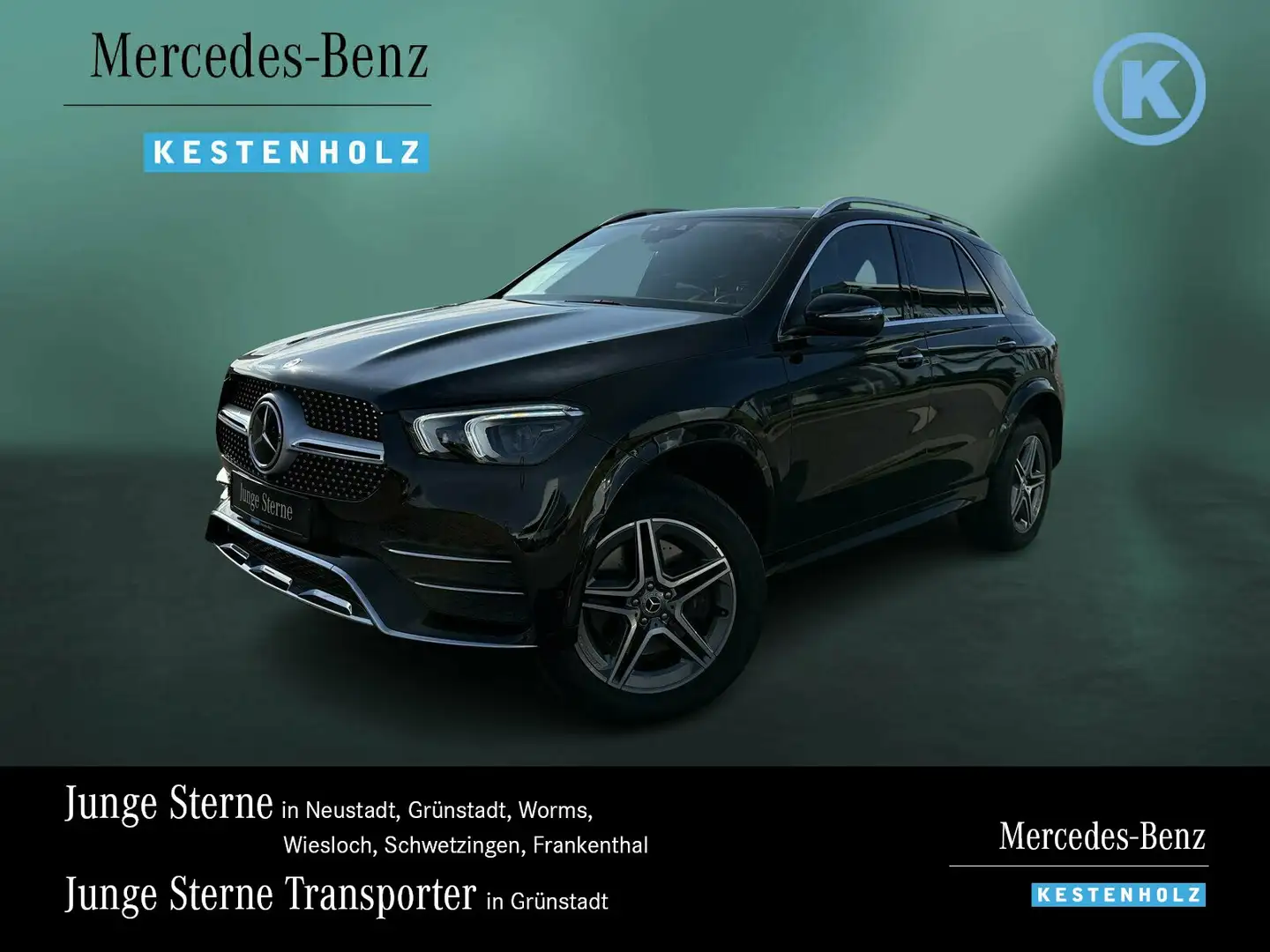 Mercedes-Benz GLE 350 GLE 350 d 4M AMG+AIRM+AHK+DISTRO+PANO+BURME+HUD Schwarz - 1
