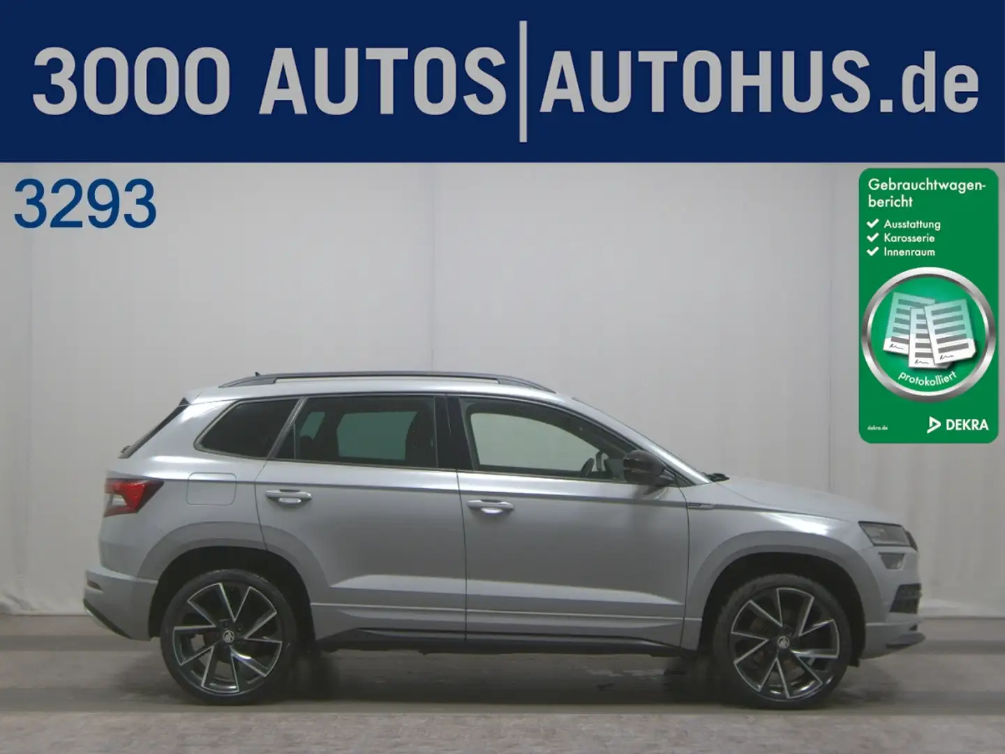 Skoda Karoq 2.0 TDI Sportline Navi LED vc KeyLess PDC Grau - 1