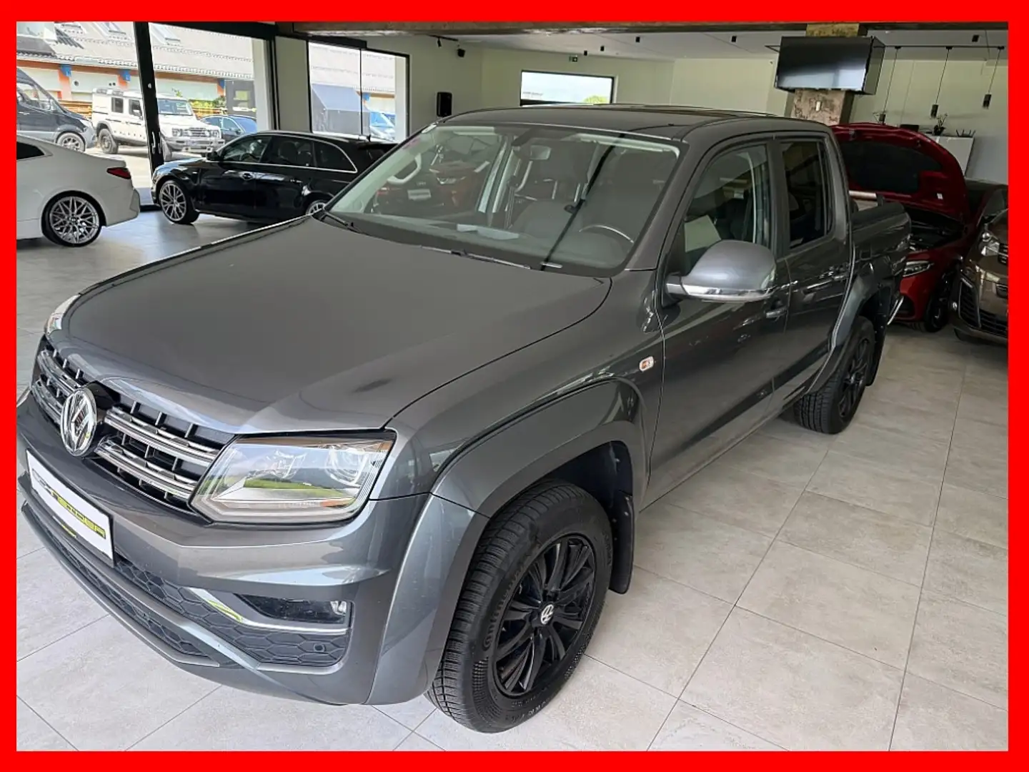 Volkswagen Amarok 3.0 TDi Highline* 1.Besitz* MWST* Navi* Leder* ... Grau - 1