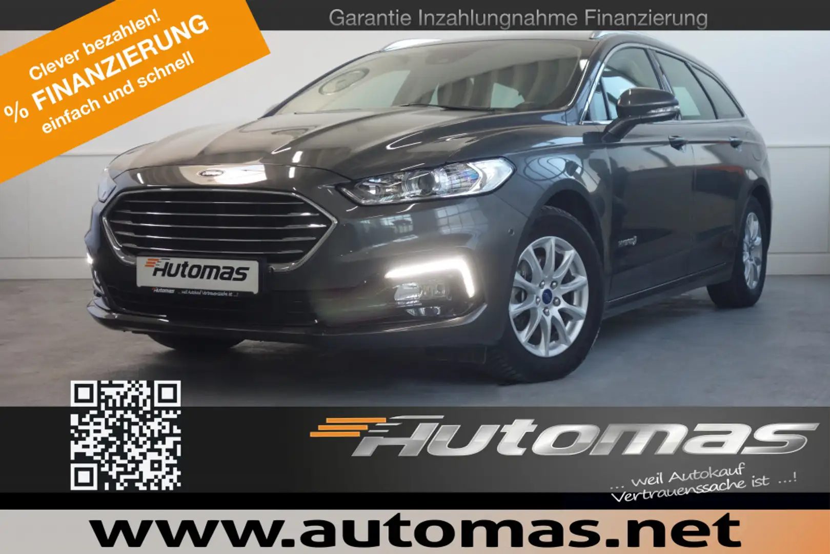 Ford Mondeo Hybrid Automatik Navi SHZ PDC Kamera Grau - 1