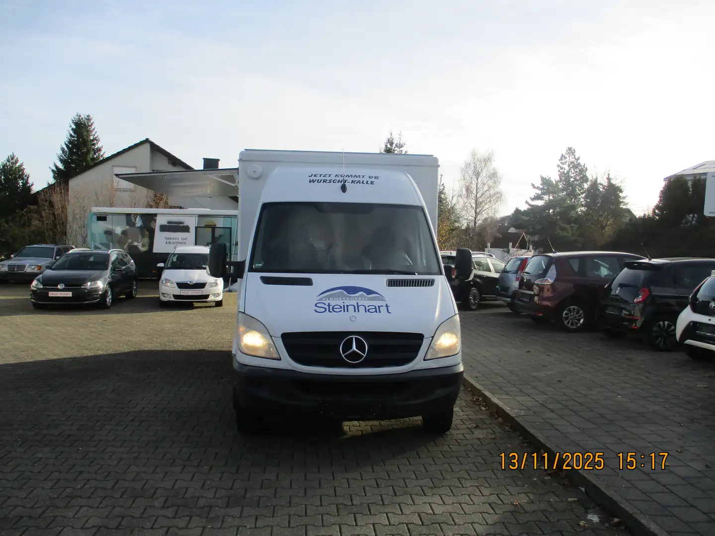 Mercedes-Benz Sprinter Verkaufsaufbau Metzgerei Weiß - 1