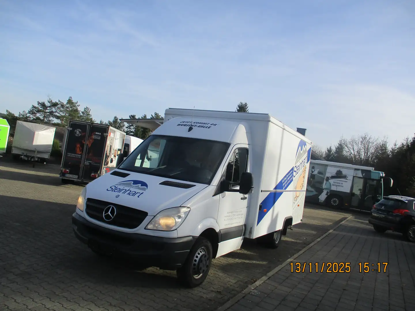Mercedes-Benz Sprinter Verkaufsaufbau Metzgerei Weiß - 2