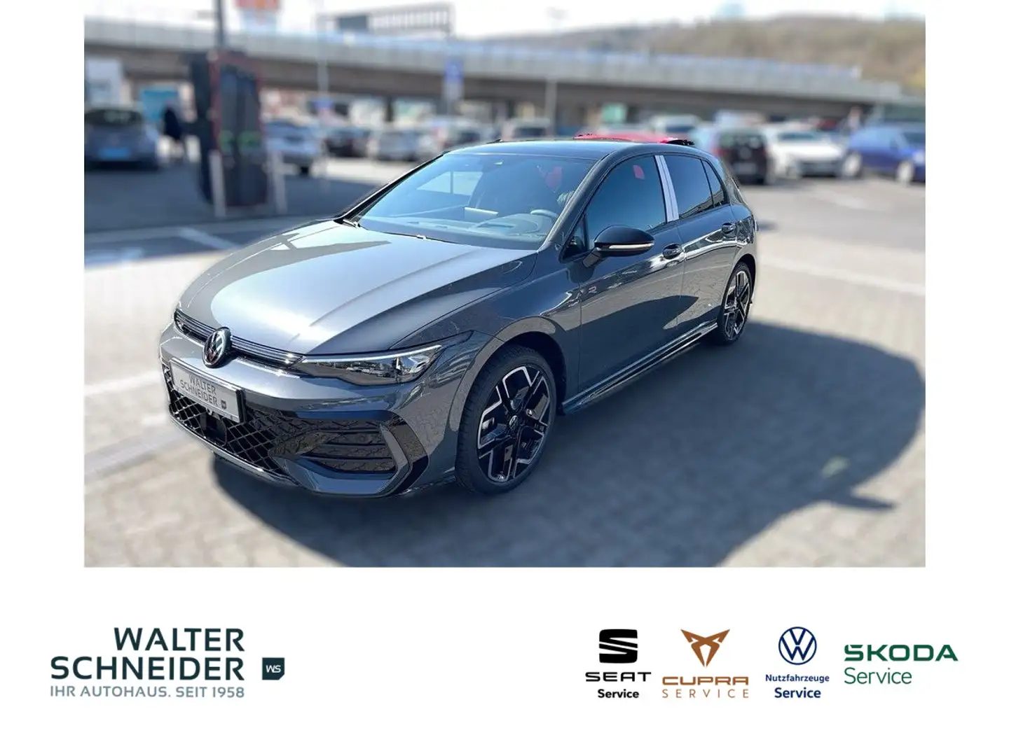 Volkswagen Golf R-Line 1,5 l eTSI DSG AHK Pano Grau - 1