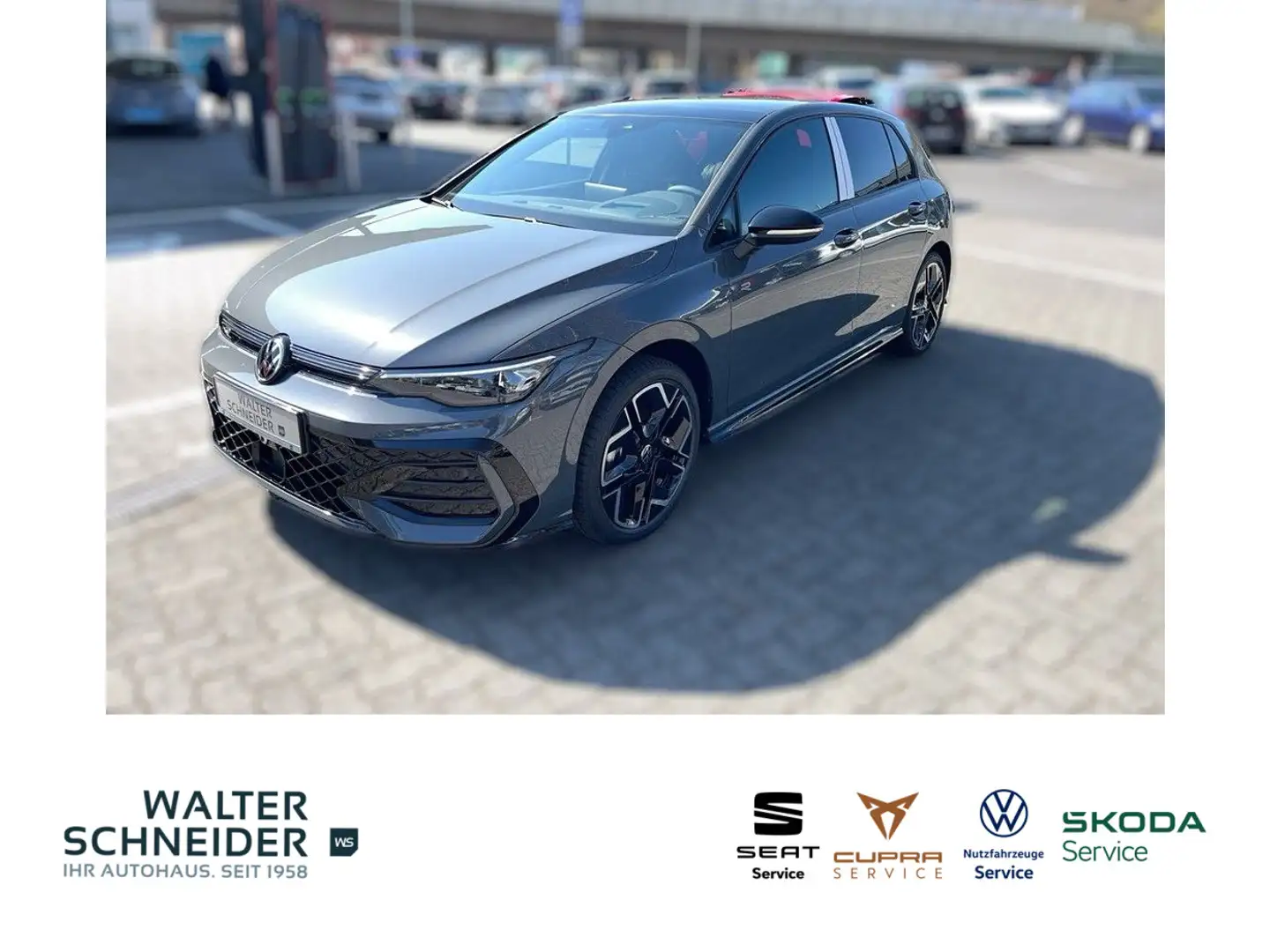 Volkswagen Golf R-Line 1,5 l eTSI DSG AHK Pano Grau - 1