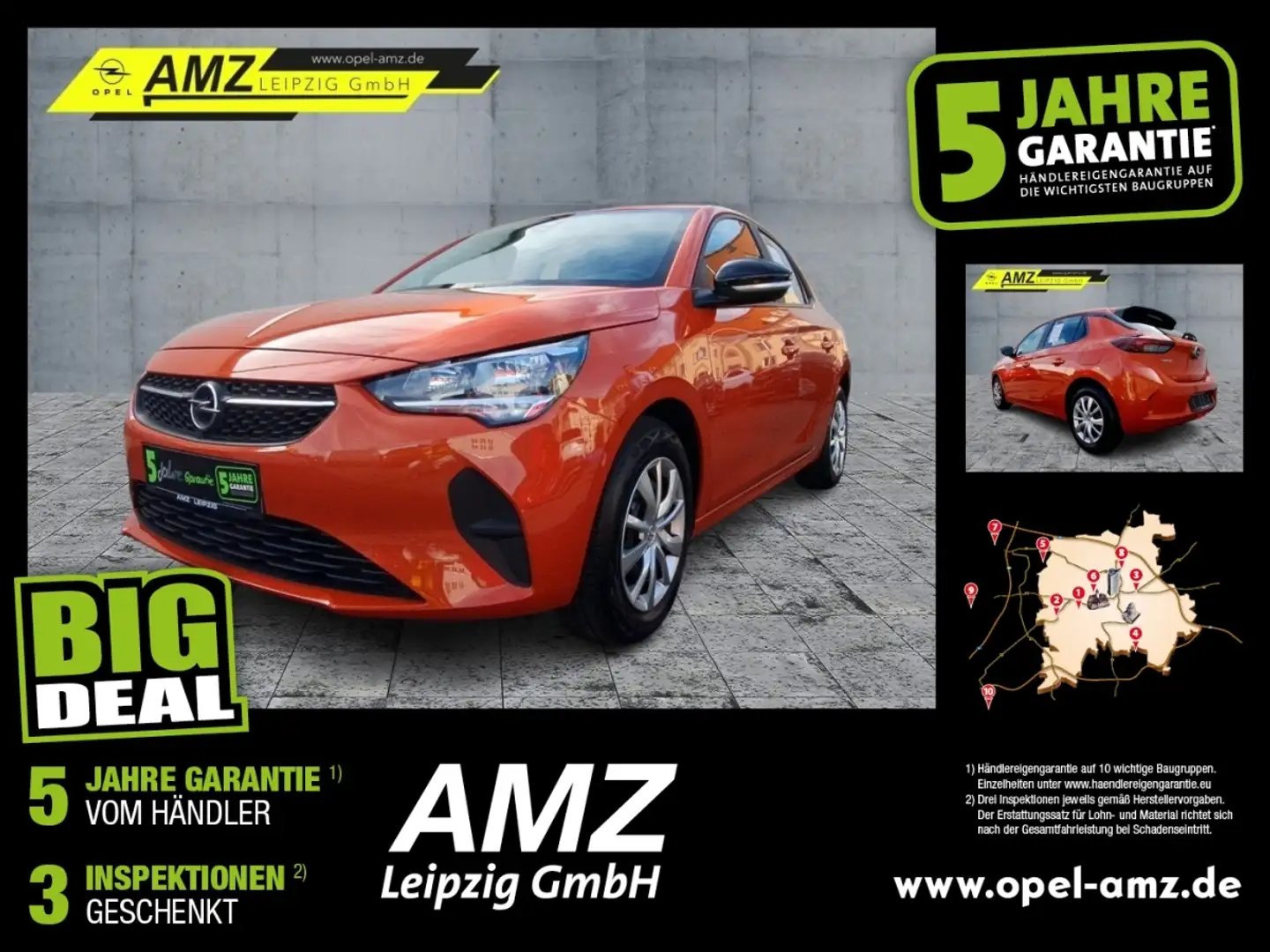 Opel Corsa F 1.2 Edition *wenig Kilometer* Orange - 1