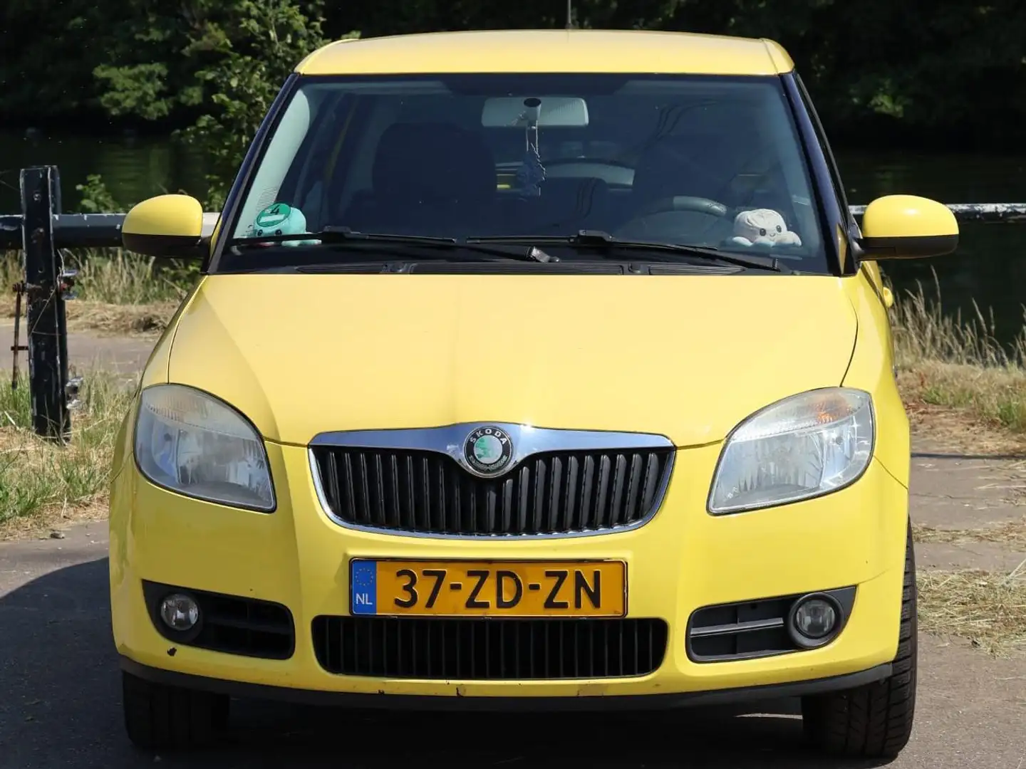 Skoda Fabia Fabia 1.4-16V Ambiente Geel - 2