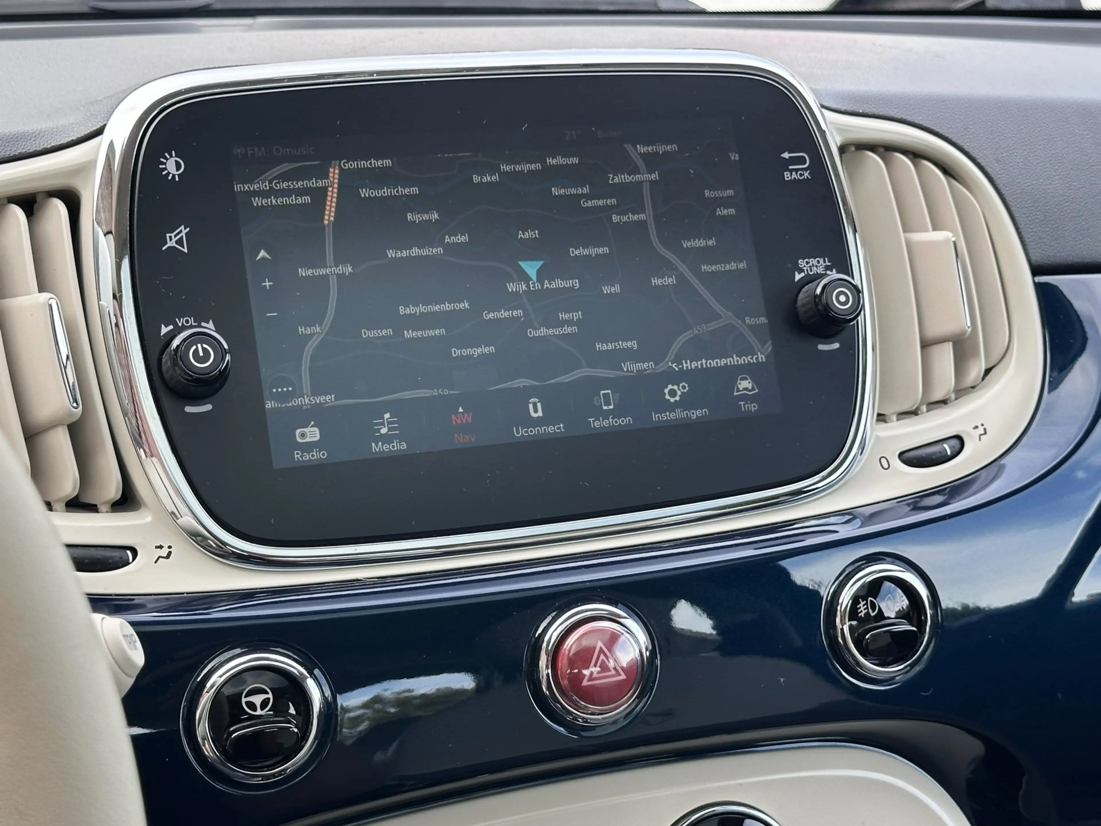 Fiat 500 1.2 Lounge Clima Cruise Navi Pano Groot Scherm PDC — photo 12