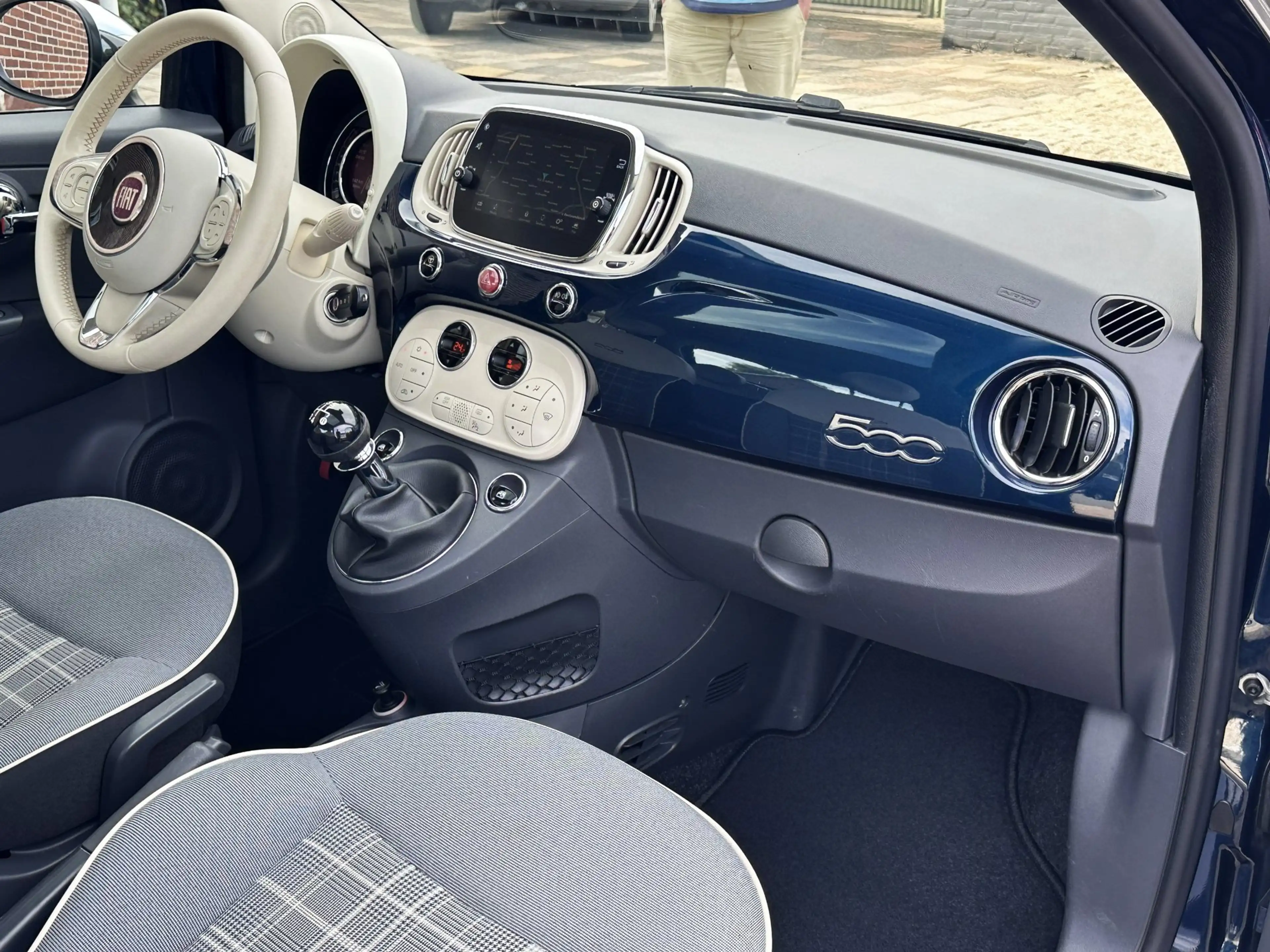 Fiat 500 1.2 Lounge Clima Cruise Navi Pano Groot Scherm PDC — photo 10