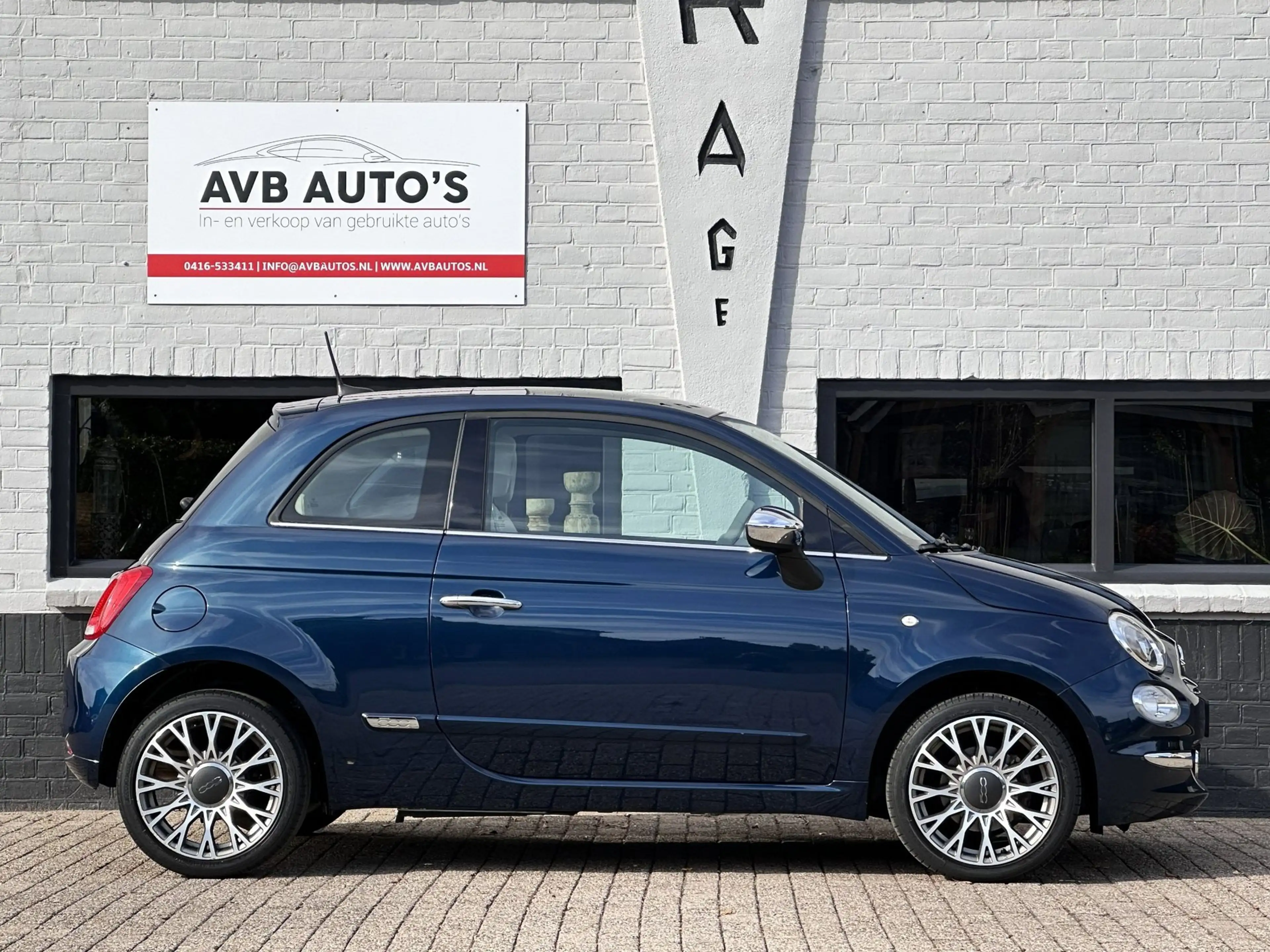 Fiat 500 1.2 Lounge Clima Cruise Navi Pano Groot Scherm PDC — photo 5