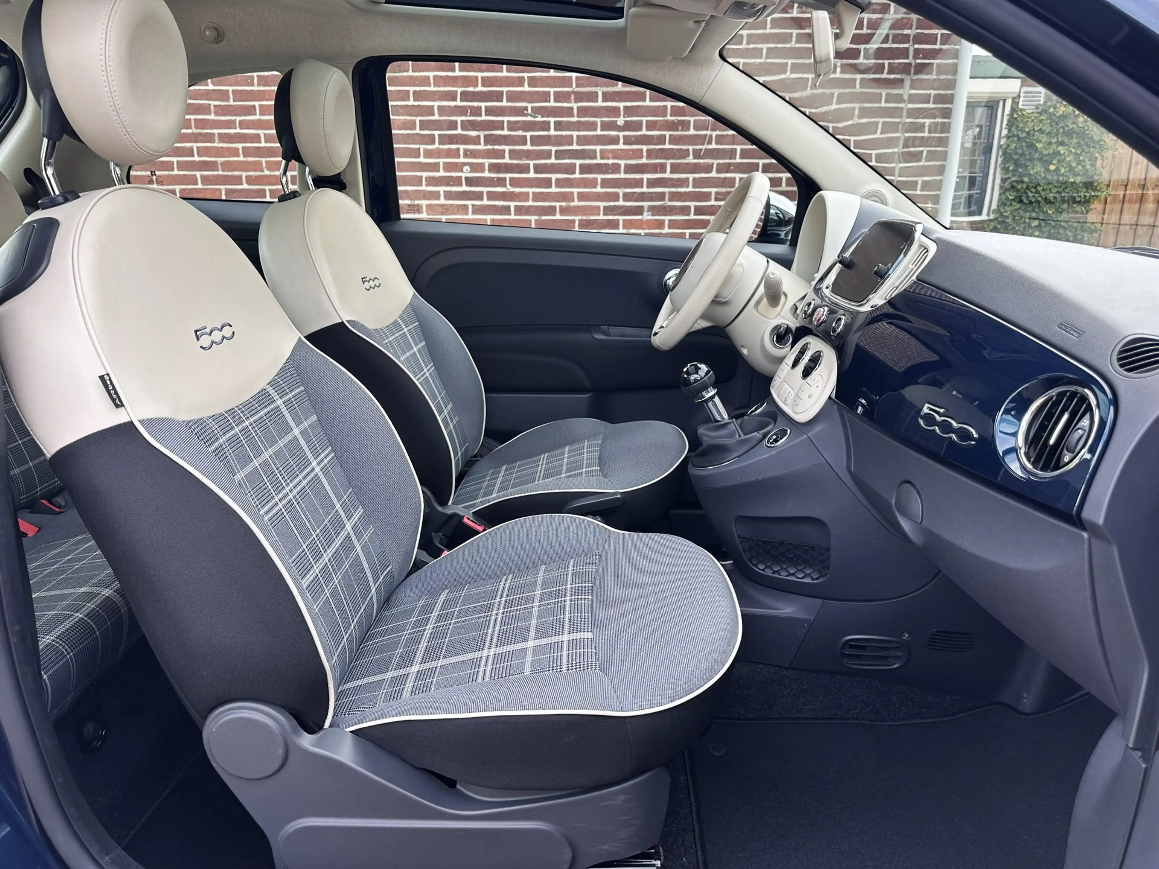 Fiat 500 1.2 Lounge Clima Cruise Navi Pano Groot Scherm PDC — photo 9
