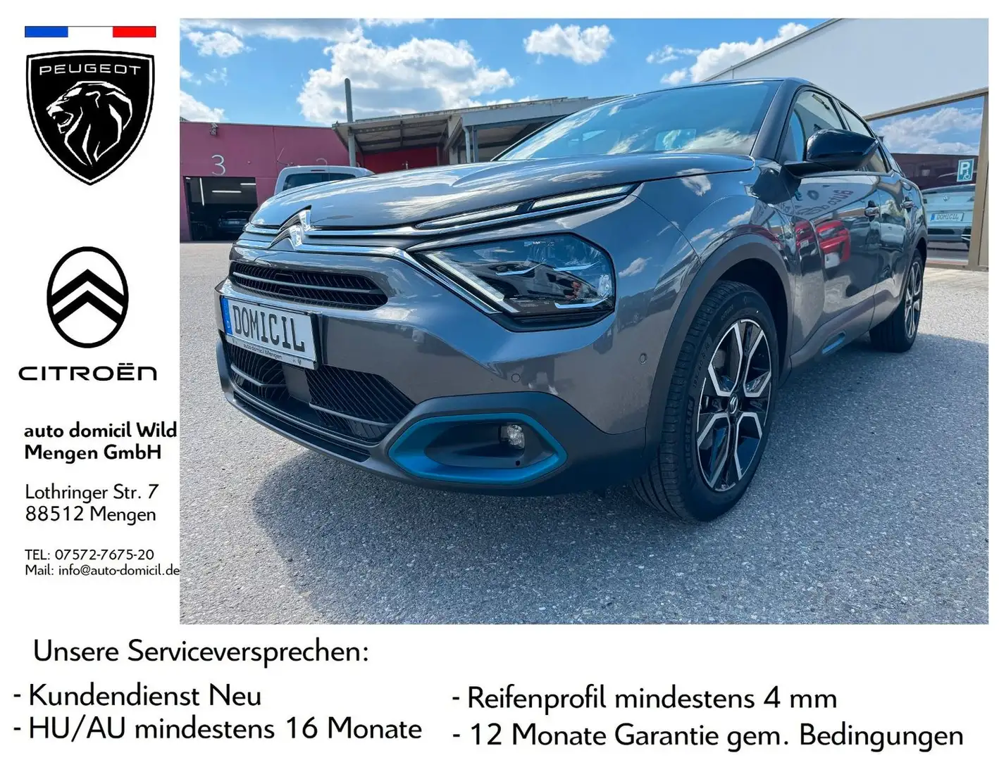 Citroen C4 Lim. ë- Feel Pack -18 Zoll LM Gris - 1