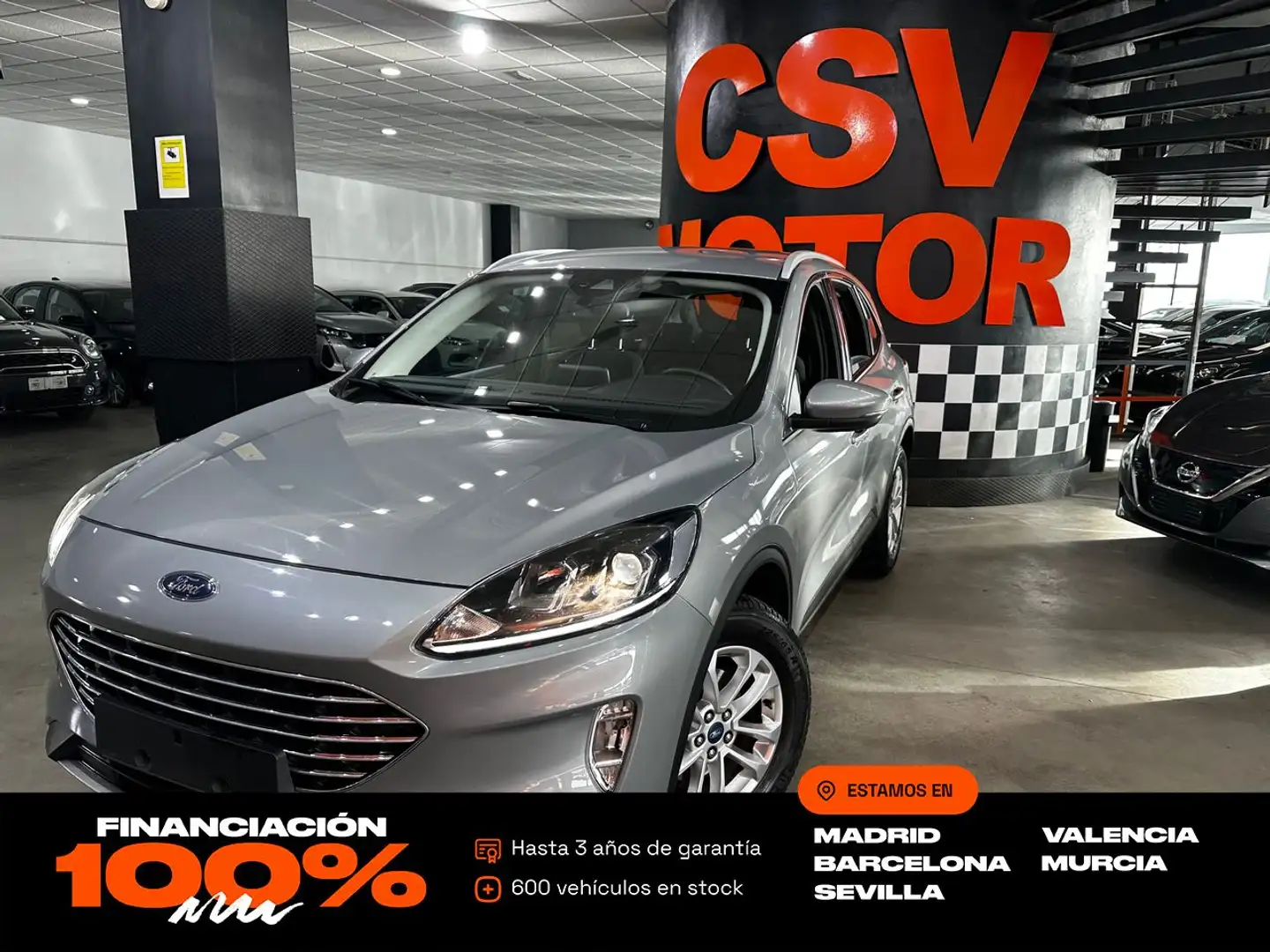 Ford Kuga Titanium 2.5 Duratec FHEV 140kW Auto Grigio - 1