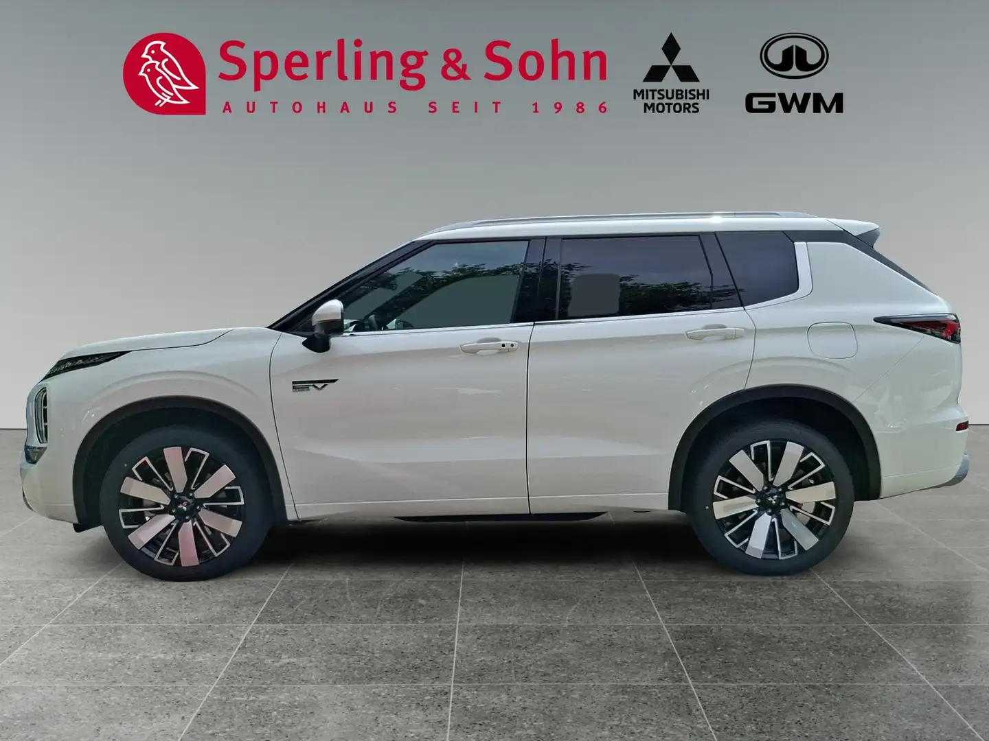Mitsubishi Outlander 2.4 4WD Top Plug-In Hybrid Luxury Weiß - 2