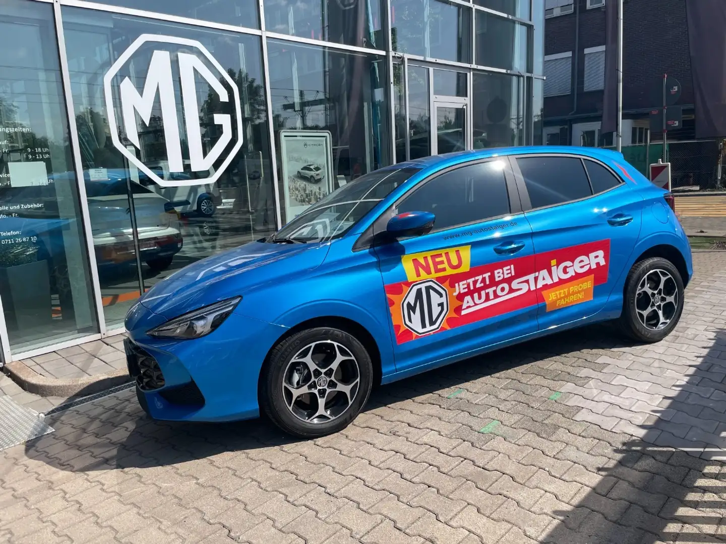 MG MG3 360°/mild-hybrid/SHZ/Navi/Carplay/LED Blu/Azzurro - 2