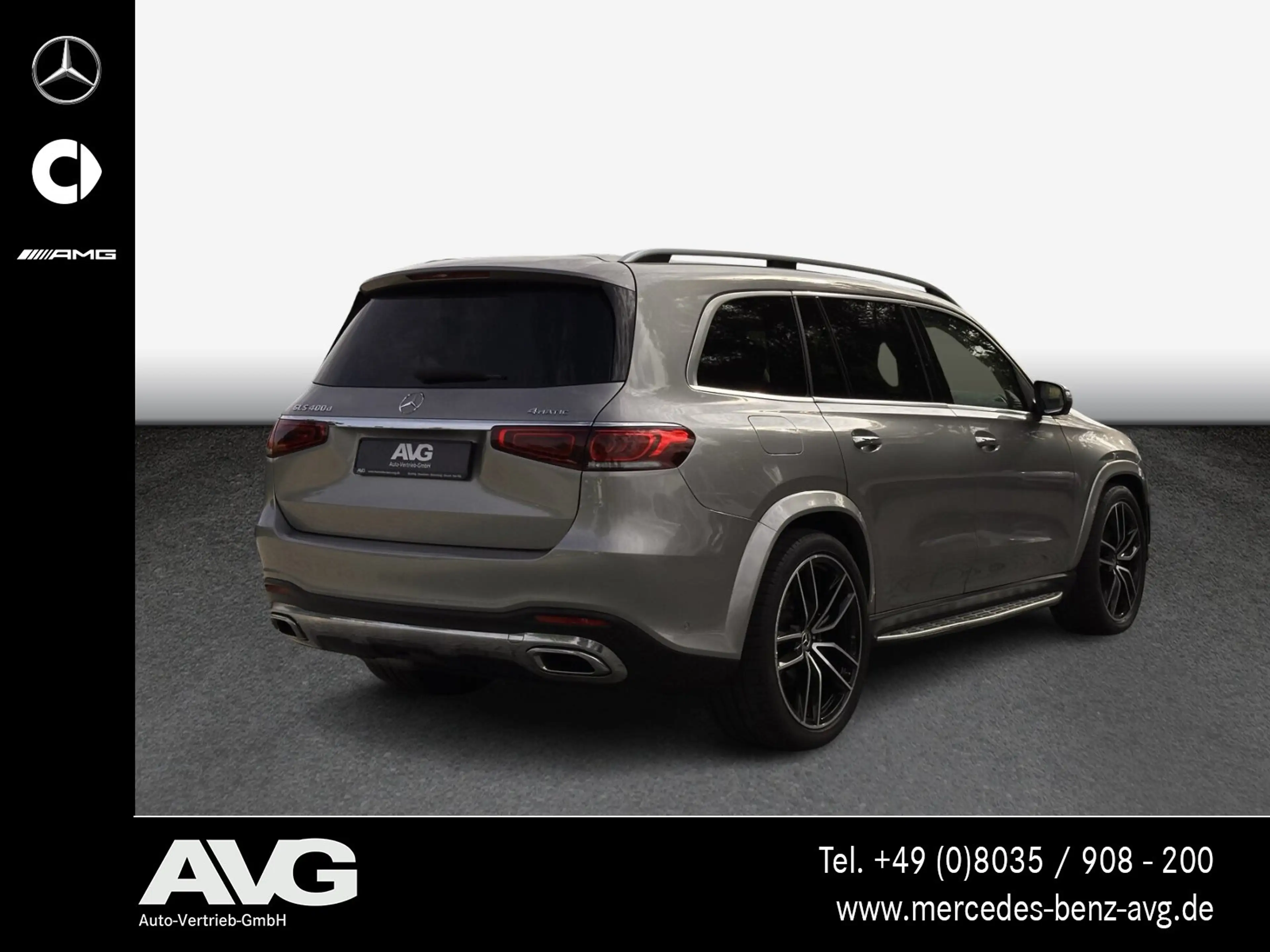Mercedes-Benz GLS 400 GLS 400 d 4M AMG STDHZ DISTR. PANO 360° AHK BURM — photo 4