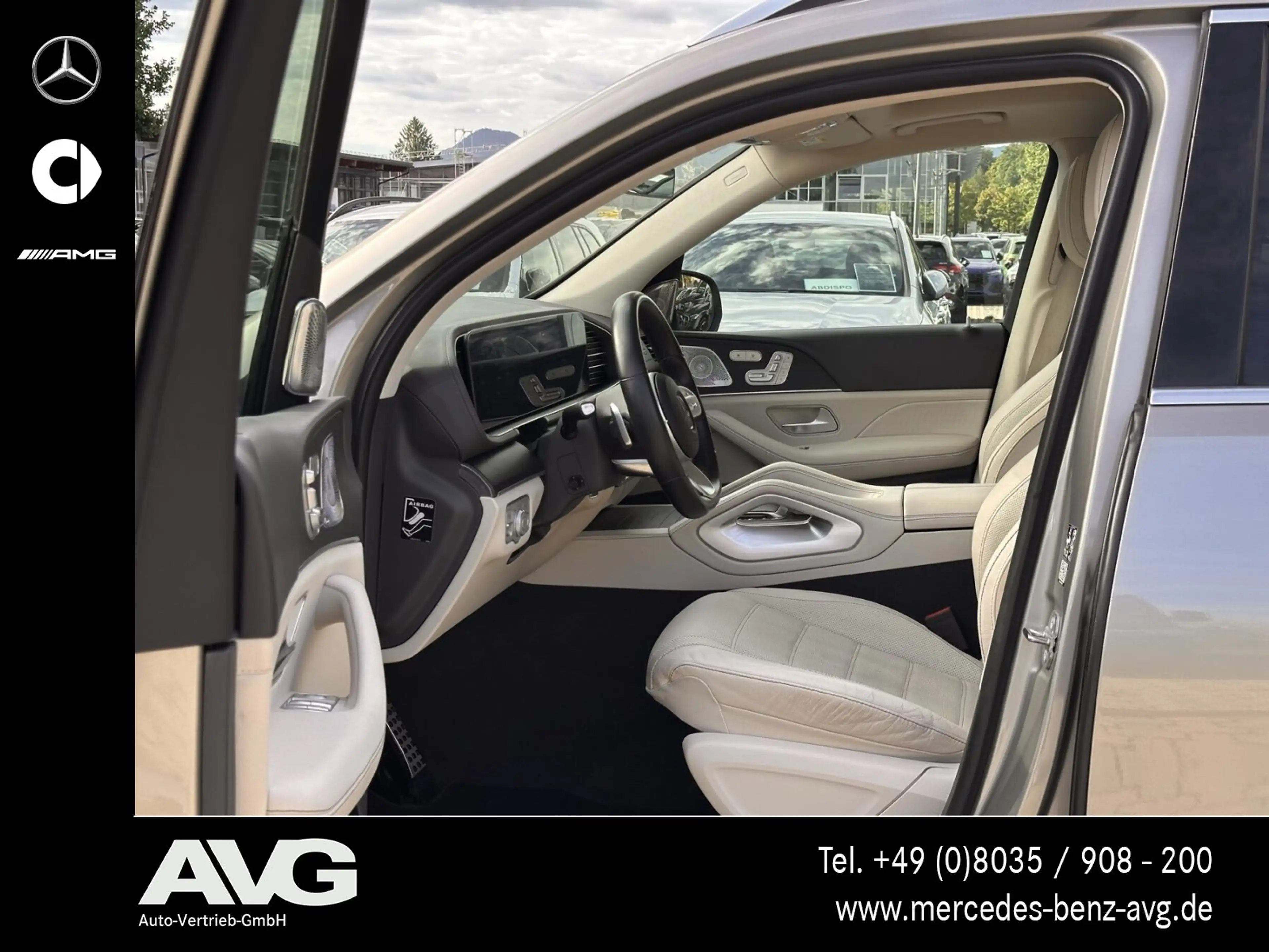 Mercedes-Benz GLS 400 GLS 400 d 4M AMG STDHZ DISTR. PANO 360° AHK BURM — photo 10