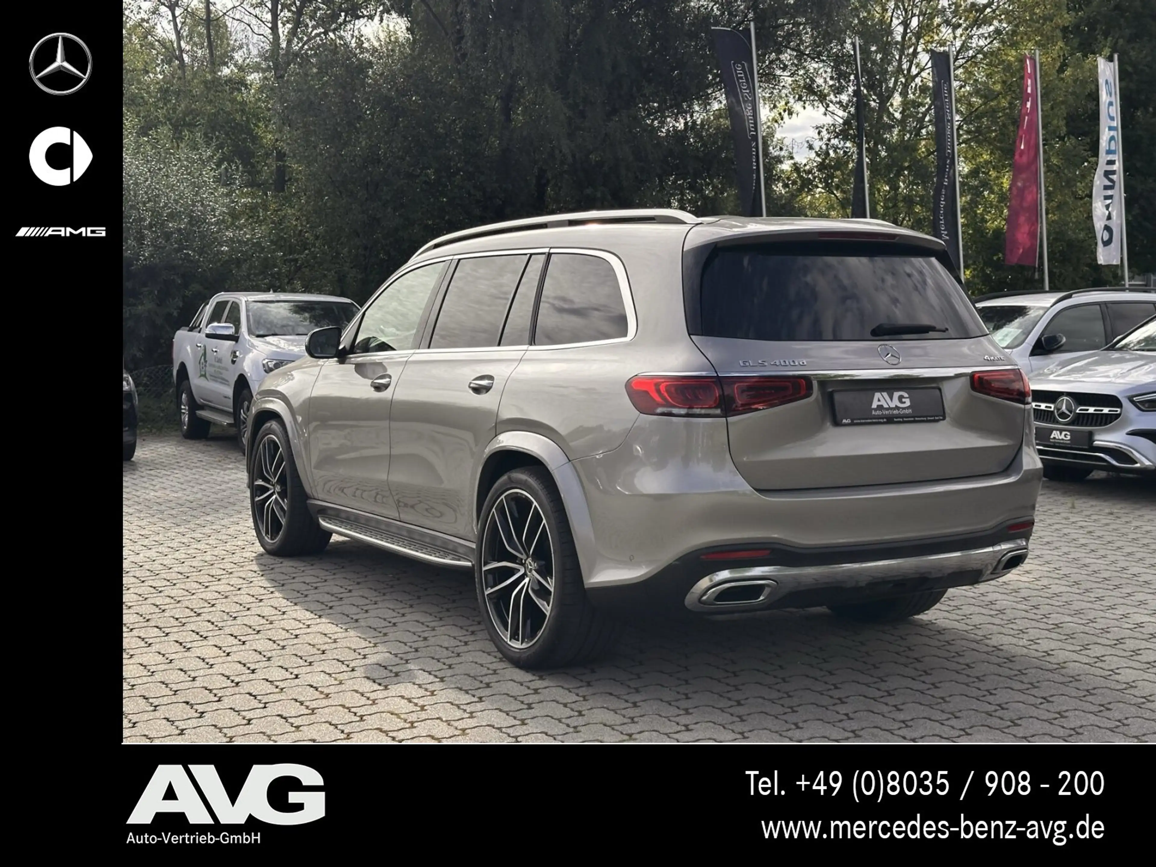 Mercedes-Benz GLS 400 GLS 400 d 4M AMG STDHZ DISTR. PANO 360° AHK BURM — photo 6