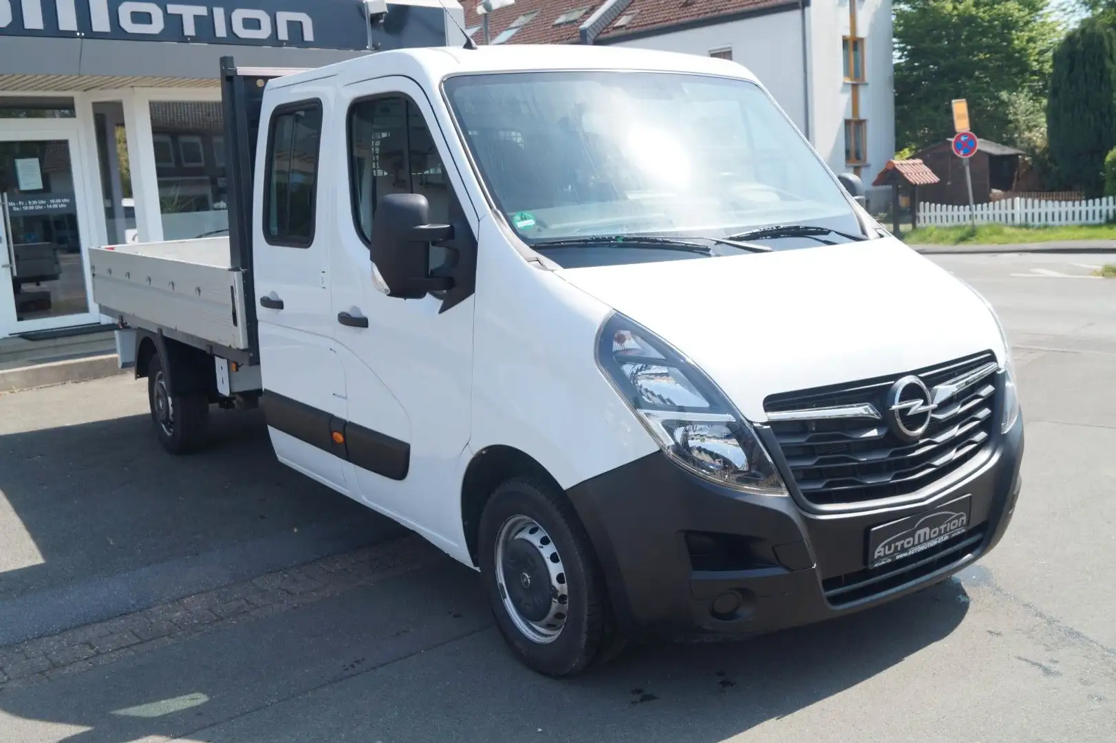 Opel Movano B Pritsche L3H1*7-Sitzer*Klima*Navi*RFK* Weiß - 2