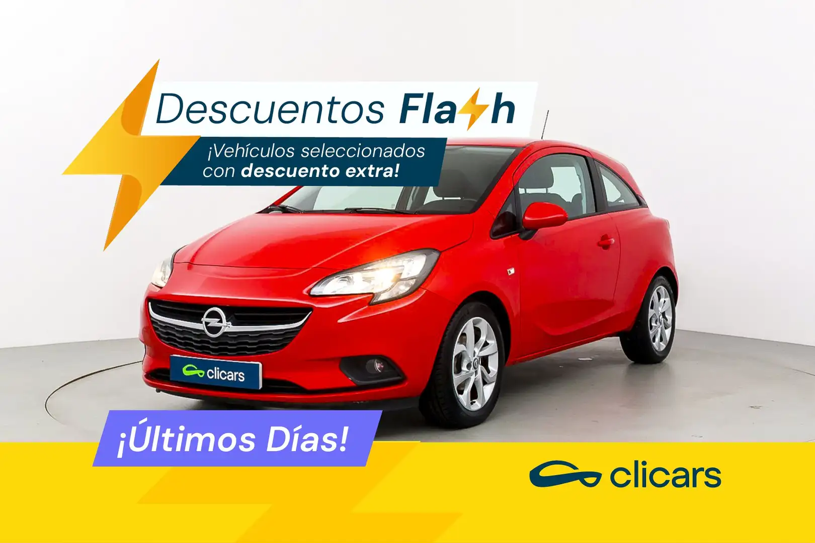 Opel Corsa 1.4 Selective 90 Rosso - 1