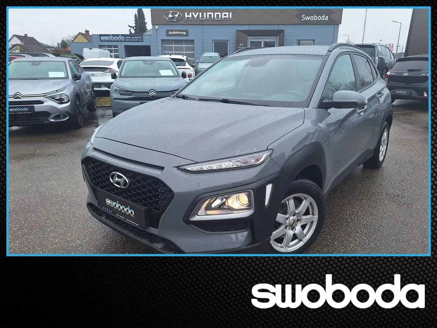 Hyundai KONA Kona 1,6 CRDi 4WD Level 3 Plus DCT, 8-Fach Grau - 1