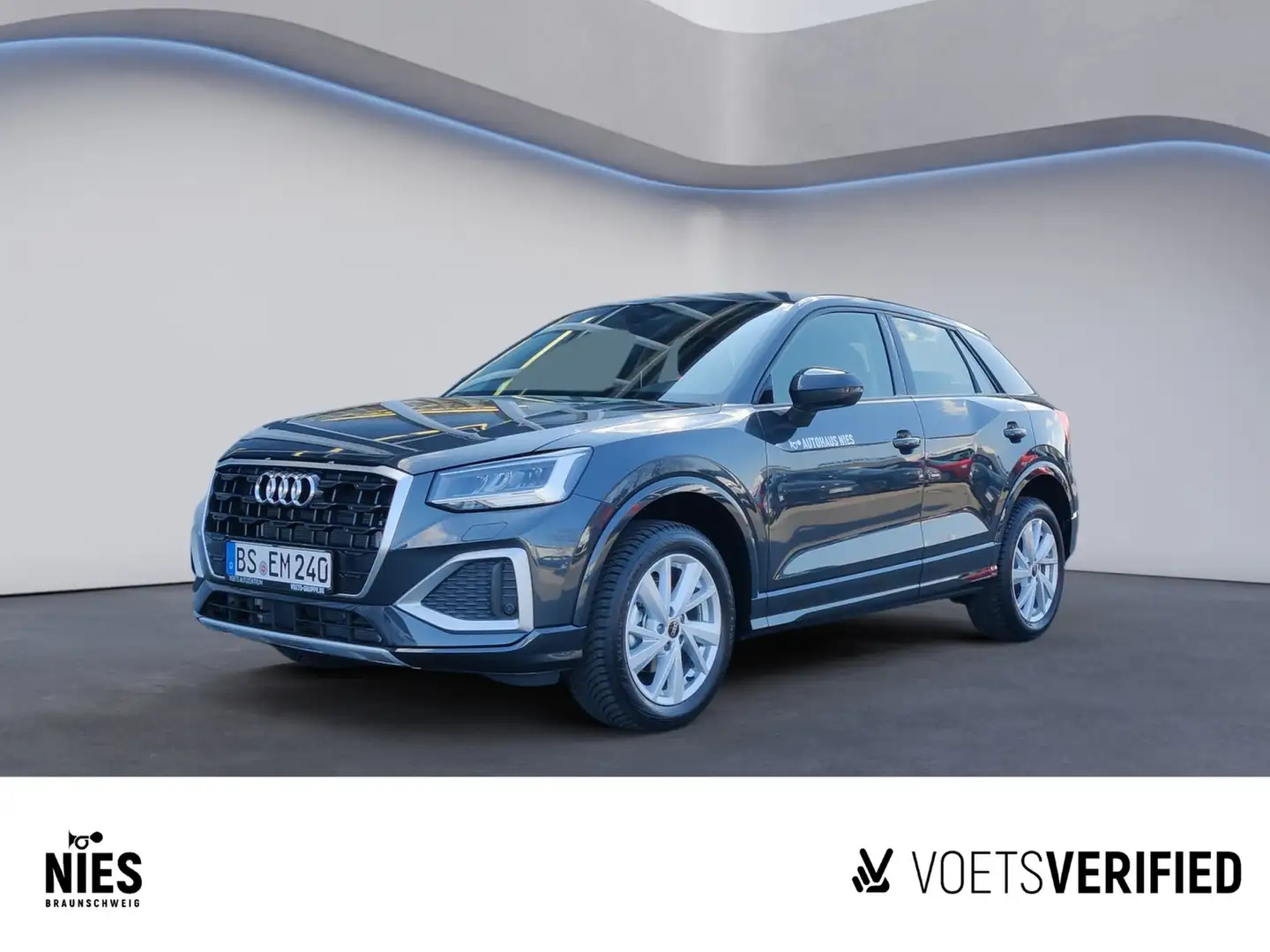 Audi Q2 advanced 35 TFSI S-tronic LED+NAVI+SHZ Grau - 1
