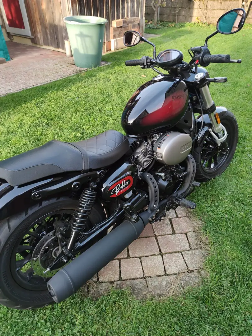 Hyosung GV 300 Bobber Czarny - 2