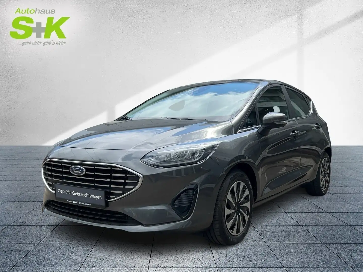 Ford Fiesta Titanium ABS Fahrerairbag Beifahrerairbag Grau - 1